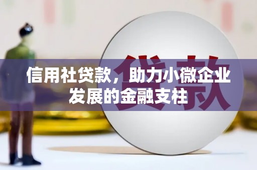 温岭信用社贷款，助力小微企业发展的金融支柱