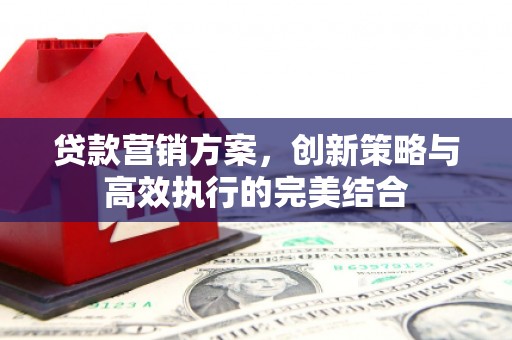西海岸贷款营销方案，创新策略与高效执行的完美结合