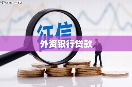 湾仔区外资银行贷款