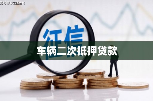 和美车辆二次抵押贷款