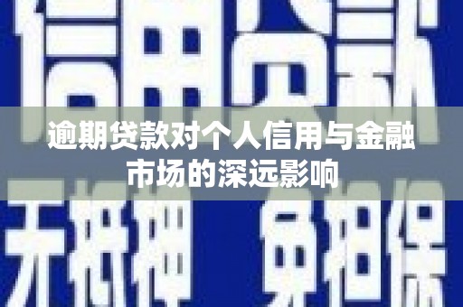 广水逾期贷款对个人信用与金融市场的深远影响