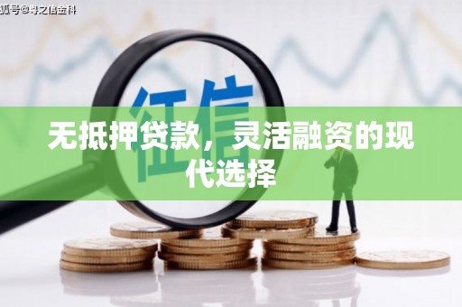 邵阳无抵押贷款，灵活融资的现代选择