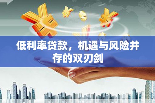 小店低利率贷款，机遇与风险并存的双刃剑