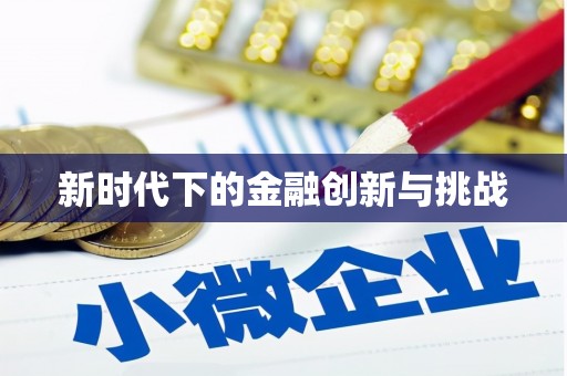 沙洋新时代下的金融创新与挑战