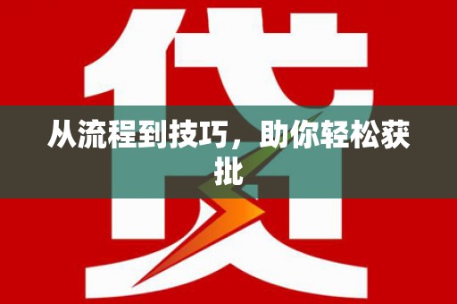 安泽从流程到技巧，助你轻松获批